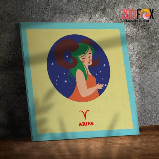 best Aries Girl Canvas zodiac inspired gifts – ARIES0010