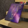 Aries Art Canvas sign gifts – ARIES0002