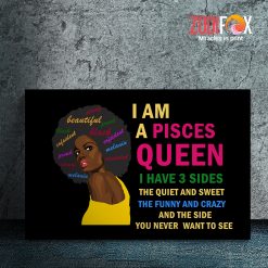 Pisces Queen Canvas - PISCES0002-2-3-2 printing
