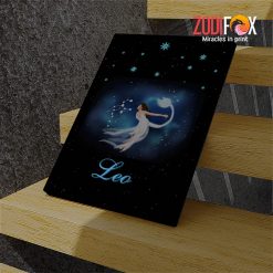 awesome Leo Constellation Canvas birthday zodiac sign gifts for astrology lovers – LEO0013