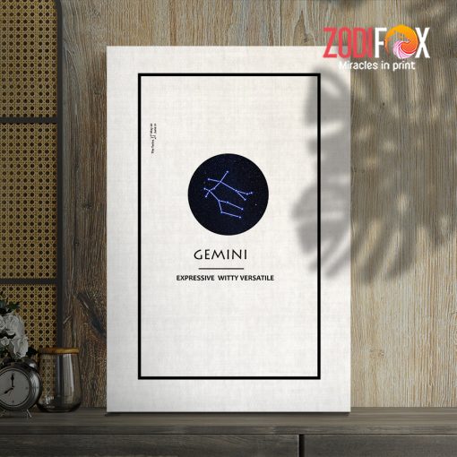 interested Gemini Constellation Canvas astrology presents – GEMINI0013