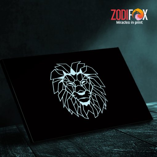 best Leo Lion Canvas zodiac related gifts – LEO0026