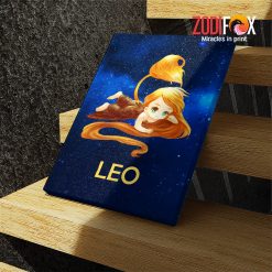 lively Leo Baby Canvas gifts based on zodiac signs – LEO0037