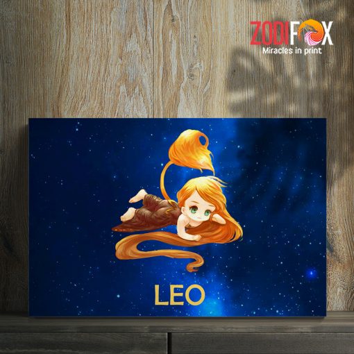 lively Leo Baby Canvas zodiac gifts and collectibles – LEO0037