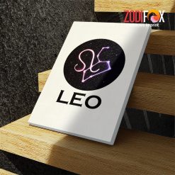 awesome Leo Symbol Canvas sign gifts – LEO0039