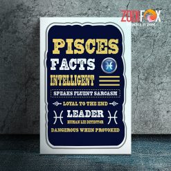 hot Pisces Leader Canvas astrology gifts – PISCES0005