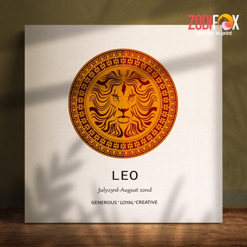 special Leo Creative Canvas astrology gifts – LEO0054