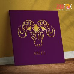 special Aries Graphic Canvas birthday zodiac gifts for horoscope and astrology lovers – ARIES0006