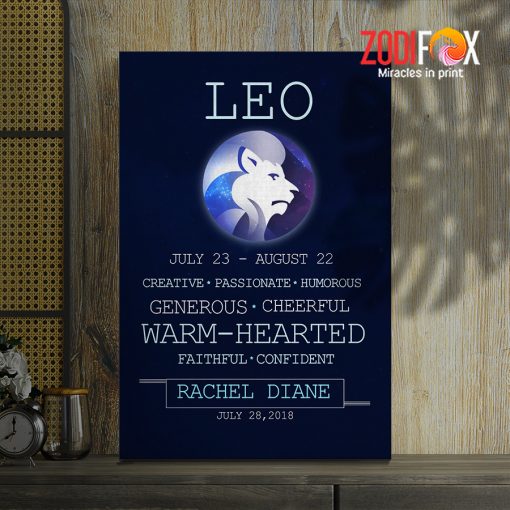 Various Leo Cheerful Canvas - LEO0008-8-1