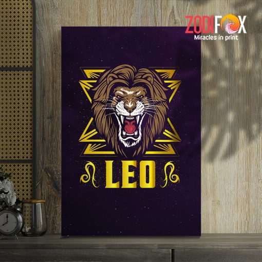 brilliant Leo Art Canvas printing decor - LEO0009
