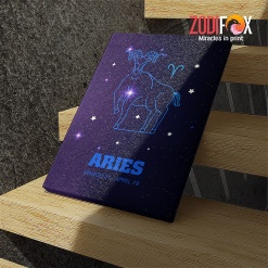 lovely Aries Star Symbol Canvas zodiac related gifts– ARIES0022