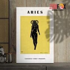 personality Aries Woman Canvas birthday zodiac presents for astrology lovers– ARIES0024