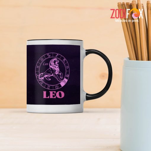 dramatic Leo Facts Mug astrology horoscope zodiac gifts for boy and girl – LEO-M0001