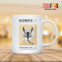 lively Scorpio Sign Mug zodiac sign presents for horoscope and astrology lovers – SCORPIO-M0001