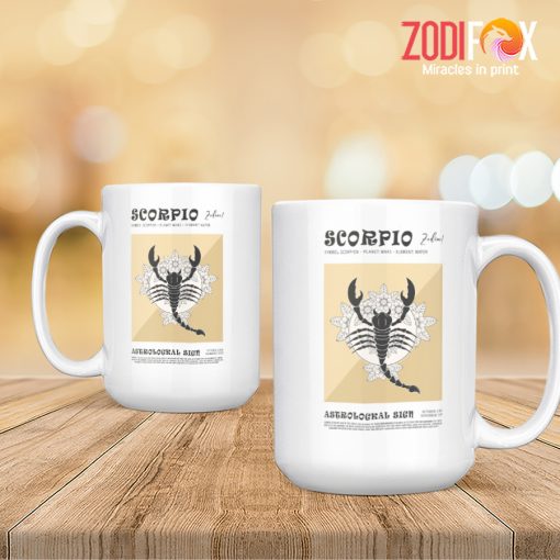 funny Scorpio Sign Mug zodiac sign presents for horoscope and astrology lovers – SCORPIO-M0001