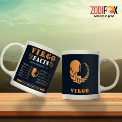 novelty Virgo Facts Mug zodiac related gifts – VIRGO-M0001