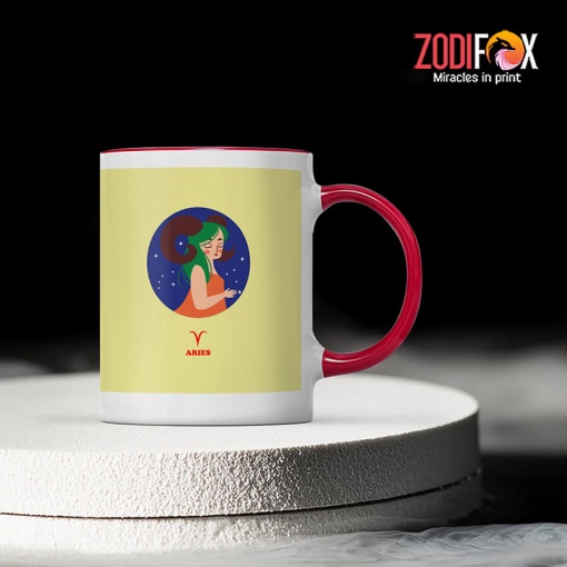 great Aries Girl Mug zodiac sign presents for horoscope and astrology lovers – ARIES-M0010