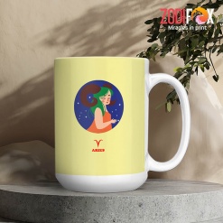 cheap Aries Girl Mug zodiac-themed gifts – ARIES-M0010