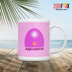 beautiful Aquarius Sun Mug birthday zodiac gifts for horoscope and astrology lovers Aquarius Sun Mug – AQUARIUS-M0010– AQUARIUS-M0010