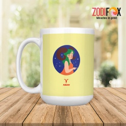 dramatic Aries Girl Mug zodiac gifts for horoscope and astrology lovers – ARIES-M0010