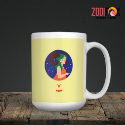 lively Aries Girl Mug astrology gifts – ARIES-M0010