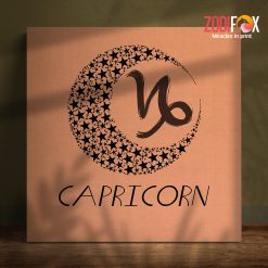 amazing Capricorn Star Canvas zodiac sign presents for astrology lovers– CAPRICORN0011
