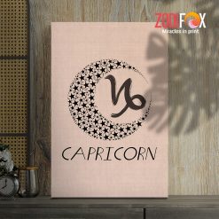 amazing Capricorn Star Canvas zodiac gifts for astrology lovers – CAPRICORN0011
