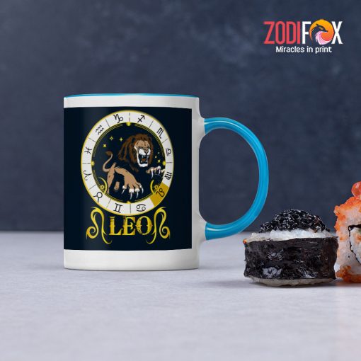 dramatic Leo Modern Mug zodiac gifts and collectibles – LEO-M0011
