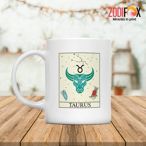 eye-catching Taurus Zodiac Mug birthday zodiac sign presents for horoscope and astrology lovers – TAURUS-M0011