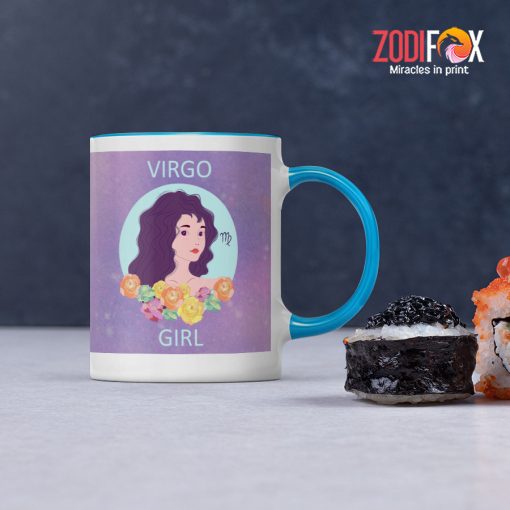 cute Virgo Girl Mug astrology horoscope zodiac gifts for man and woman – VIRGO-M0013