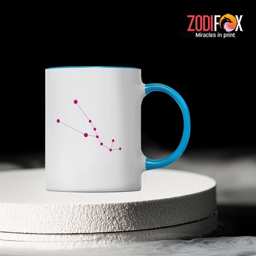 cool Taurus Pink Mug zodiac sign gifts for horoscope and astrology lovers – TAURUS-M0013