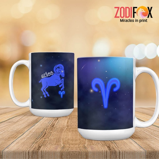 eye-catching Aries Bull Mug birthday zodiac presents for astrology lovers – ARIES-M0013