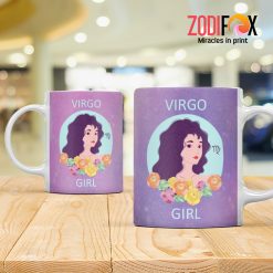 thoughtful Virgo Girl Mug astrology horoscope zodiac gifts for man and woman – VIRGO-M0013