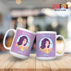 high quality Virgo Girl Mug astrology horoscope zodiac gifts for man and woman – VIRGO-M0013