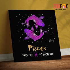 unique Pisces Night Canvas zodiac-themed gifts – PISCES0014