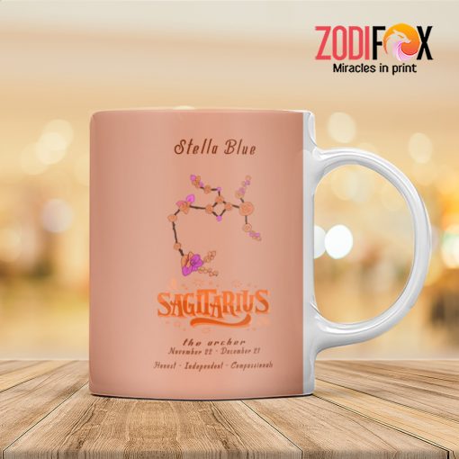 hot Sagittarius Flower Mug gifts based on zodiac signs – SAGITTARIUS-M0014