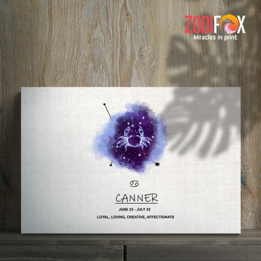 hot Cancer Creative Canvas birthday zodiac presents for astrology lovers– CANCER0015