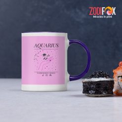 novelty Aquarius Hand Mug birthday zodiac sign presents for astrology lovers – AQUARIUS-M0015