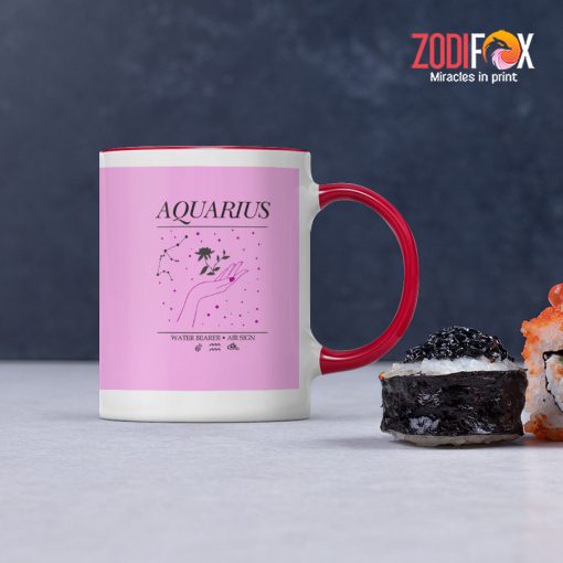 exciting Aquarius Hand Mug astrology lover presents – AQUARIUS-M0015