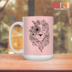 favorite Leo Flower Mug zodiac birthday gifts – LEO-M0015