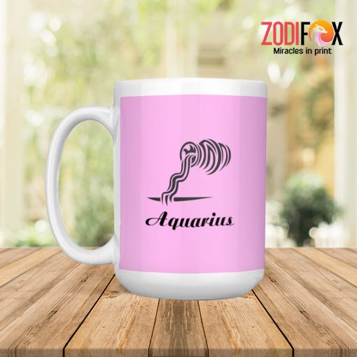 dramatic Aquarius Hand Mug zodiac gifts for horoscope and astrology lovers – AQUARIUS-M0015