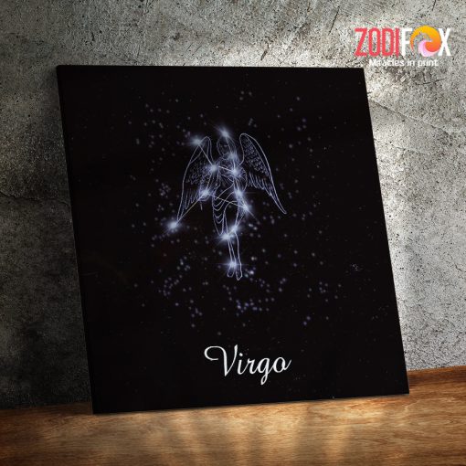 dramatic Virgo Angel Canvas gifts based on zodiac signs – VIRGO0016