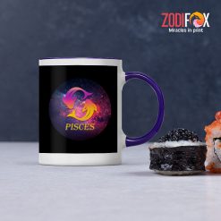 unique Pisces Colour Mug birthday zodiac sign presents for horoscope and astrology lovers – PISCES-M0016