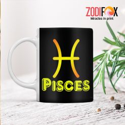 lively Pisces Colour Mug zodiac sign presents for horoscope lovers – PISCES-M0016