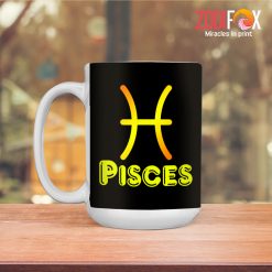 beautiful Pisces Colour Mug zodiac sign gifts for horoscope and astrology lovers – PISCES-M0016