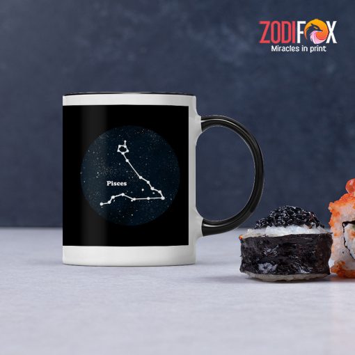meaningful Pisces Constellation Mug zodiac sign presents for horoscope and astrology lovers – PISCES-M0017