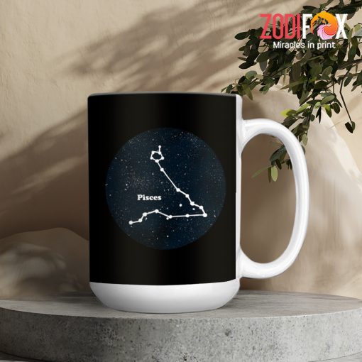 beautiful Pisces Constellation Mug zodiac birthday gifts – PISCES-M0017