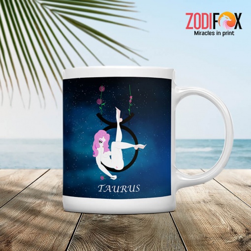 unique Taurus Girl Mug zodiac gifts for horoscope and astrology lovers – TAURUS-M0017