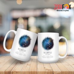 nice Scorpio Galaxy Mug birthday zodiac gifts for astrology lovers – SCORPIO-M0017