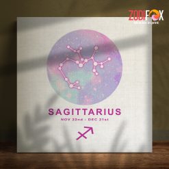 hot Sagittarrius Modern Canvas birthday zodiac sign gifts for astrology lovers – SAGITTARIUS0018